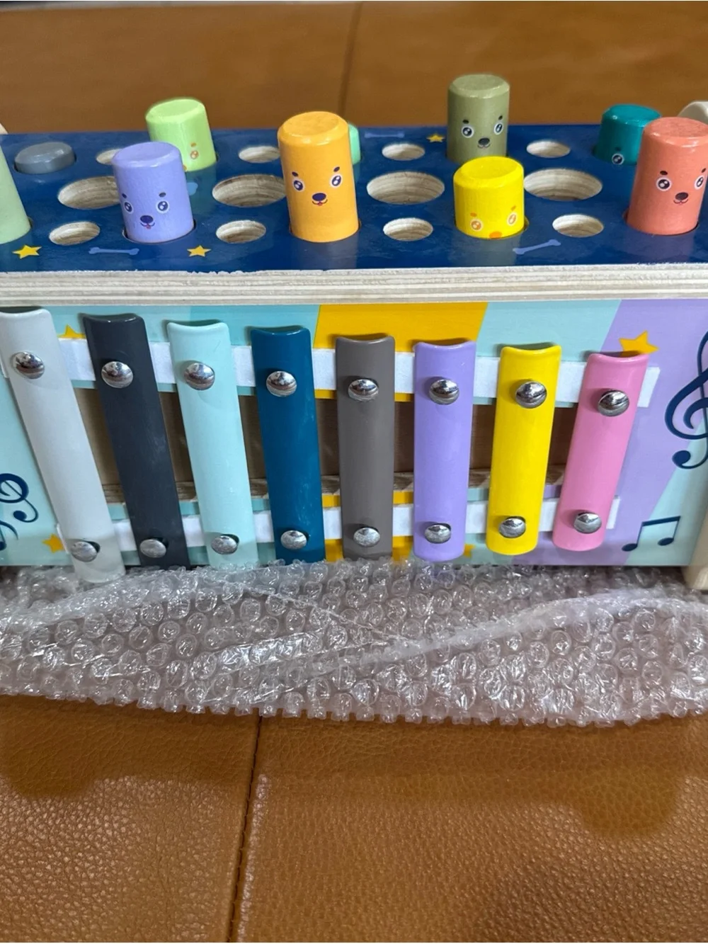 Wooden Montessori Educational new 7 In 1 Hammering And Pounding Ages 12+ Months